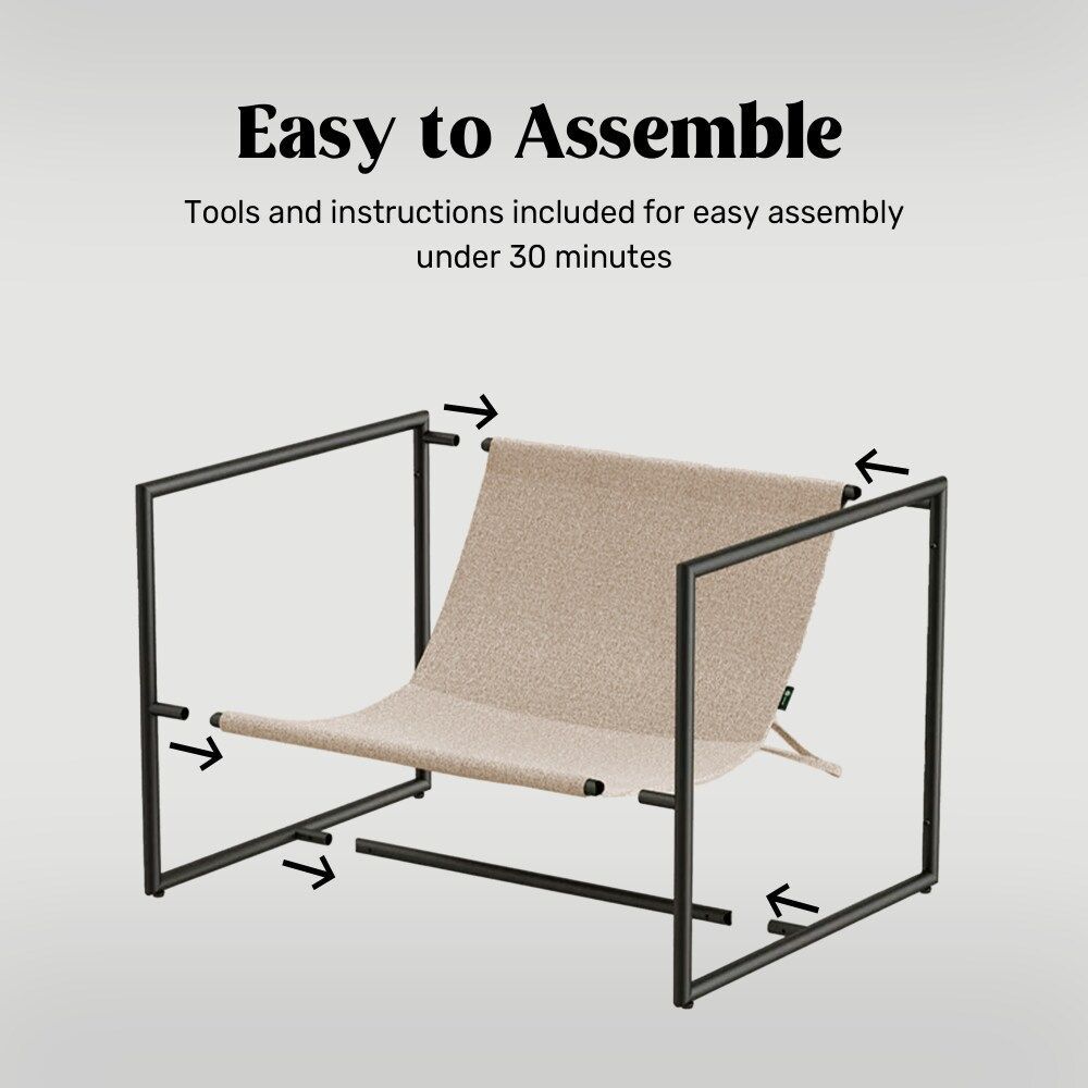 The Aster Sling Lounge Chair