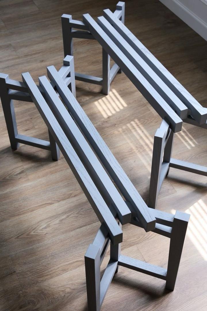 The Baux Slat Bench